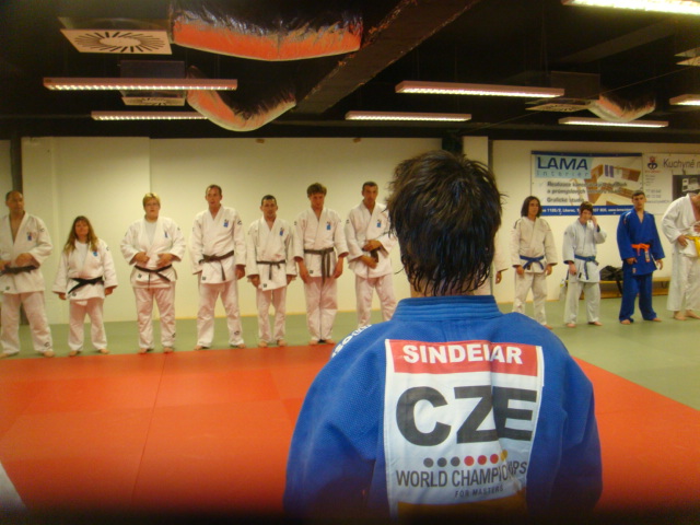 Entrainement de judo